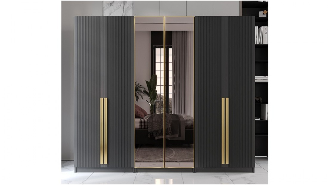 Antrasit Yatak Odası